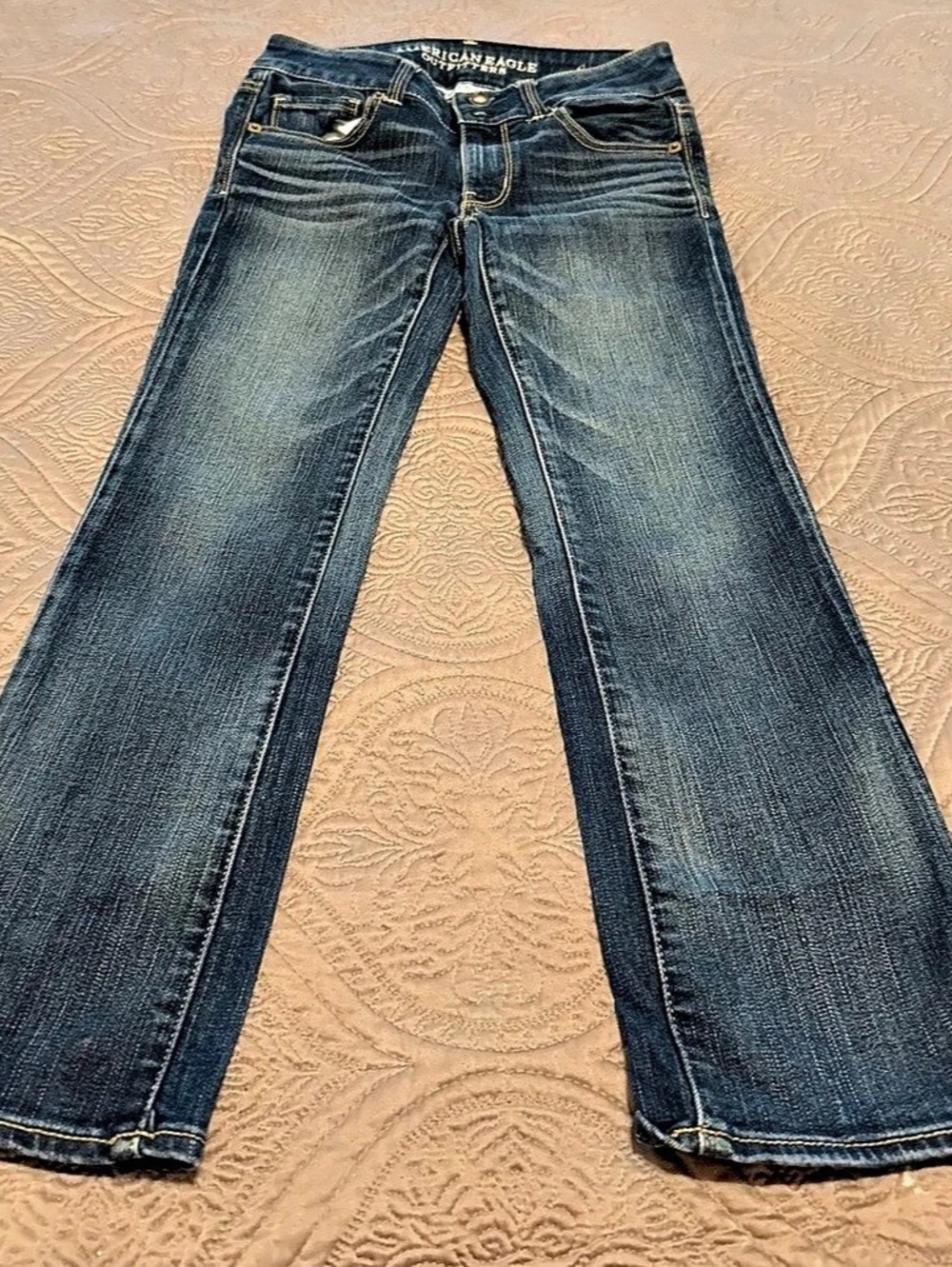 Levi's Emma Jegging Flare Jeans in Blue Waist 15